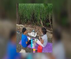 Ahmednagar | बिबट्याच्या हल्ल्यातून विखे कुटुंबिय थोडक्यात बचावले