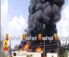 Agra: केमिकल फैक्ट्री में लगी भीषण आग, लाखों का माल जलकर खाक | ABP Ganga