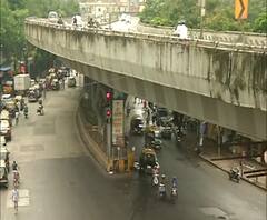 Ganesh Visarjan 2020 | ना मिरवणूक, ना पुष्पवृष्टी; लालबागमधील श्रॉफ बिल्डिंग परिसरात शुकशुकाट