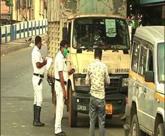 লকডাউনে জরুরি পরিষেবার স্টিকার লাগিয়ে পালানোর চেষ্টা ! সায়েন্স সিটিতে আটক গাড়ি 