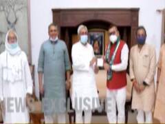 Gupteshwar Pandey की JDU में हुई एंट्री, Nitish Kumar ने दिलाई सदस्यता