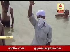 પાટણ જિલ્લાના સમી ગામની 500 વિઘા જમીન બેટમાં ફેરવાઈ, જુઓ વીડિયો