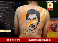 રાજકોટમાં ટેટૂ આર્ટિસ્ટે ટેટૂ બનાવી સુશાંત સિંહ રાજપૂત માટે ન્યાયની માંગ કરી