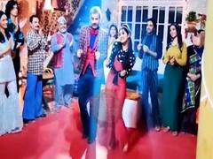 Sangeet ceremony of Amber and Guneet