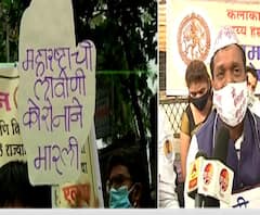 सांस्कृतिक कार्यक्रमांना परवानगी देण्याची मागणी; मुंबई, पुण्यात कलाकार, तंत्रज्ञांचं आंदोलन 