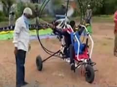 Telangana: Railway worker turns paraglider