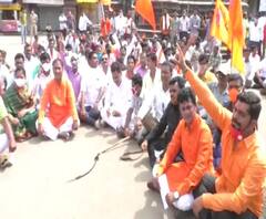 Maratha Andolan | पंढरपुरातील छत्रपती शिवाजी महाराज चौकात जागरण गोंधळ आंदोलन