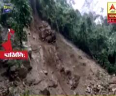 টানা বৃষ্টিতে সেবকে ধস, বিচ্ছিন্ন শিলিগুড়ি-সিকিম-কালিম্পং