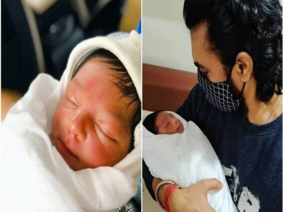 Gaurav Chopra shares adorable pictures of his new born son 