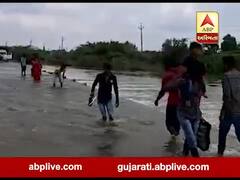 સુરેન્દ્રનગરના ચુડાથી ઝીંઝાવદર અને છત્રીયાળા જતા રોડ પર કોઝવે તૂટલા લોકોને હાલાકી