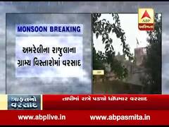 અમરેલીના રાજુલાના ગ્રામ્ય વિસ્તારોમાં વરસાદ, જુઓ વીડિયો 