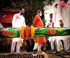 করোনা আবহে সবরকম সতর্কতা মাথায় নিয়ে খুঁটিপুজো হল বালিগঞ্জ ২১ পল্লিতে, বিধি মেনে পুজোর পরিকল্পনা কর্মকর্তাদের