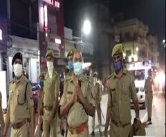 क्राइम कंट्रोल करने की पहल,पुलिस ने निकाला पैदल मार्च