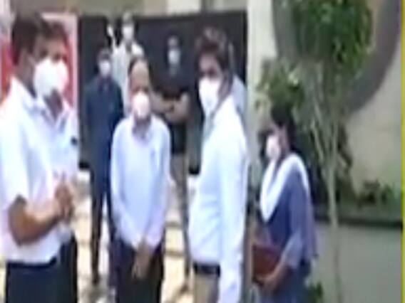 કોરોનાનું સંક્રમણ વધતા સુરત મનપા કમિશનરે કન્ટેઈનમેન્ટ ઝોન વિસ્તારની લીધી મુલાકાત, જુઓ વીડિયો