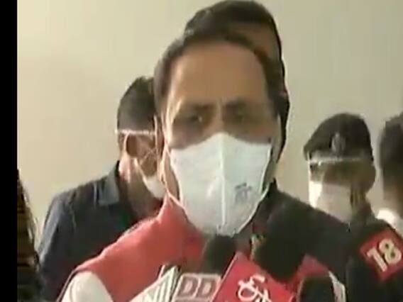 ગાંધીનગરઃ કોગ્રેસ પાસે કોઇ મુદ્દા નથીઃ મુખ્યમંત્રી રૂપાણી