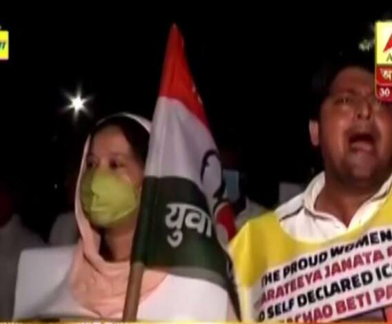 Hathras ‘Gang-Rape’: দলিত তরুণীর মৃত্যুর প্রতিবাদে কলকাতায় পথে কংগ্রেস 