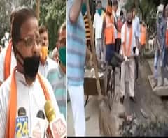 Gorakhpur में BJP विधायक ने हाथ में उठाई झाड़ू और फिर... | ABP Ganga