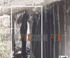 पुलिस को थी तलाश....नाले में कूदा बदमाश