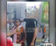 भरे बाजार...महिला का गुस्से वाला अवतार