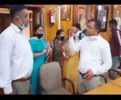 मसूरी में सभासदों ने रुकवाया अतिक्रमण, अवैध रूप से बन रही दुकानें सील