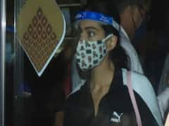 Exclusive Visuals: Sara Ali Khan reaches Mumbai airport ahead of NCB probe 