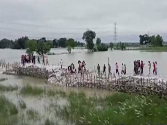 Gandak में उफान की वजह से Gopalganj में फिर आ सकती है बाढ़ 