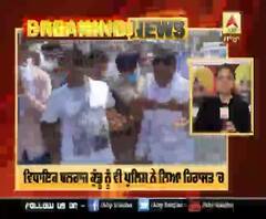 ਸੰਘਰਸ਼ ਦੀ ਰਾਹ 'ਤੇ ਕਿਸਾਨ, ਵਿਧਾਇਕ ਸਣੇ ਕਿਸਾਨ ਹਿਰਾਸਤ 'ਚ