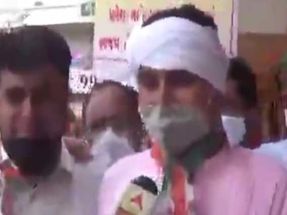 ભાજપ પ્રદેશ પ્રમુખ સી.આર.પાટીલની પાટણ મુલાકાતને લઈ કૉંગ્રેસનો વિરોધ, જુઓ વીડિયો