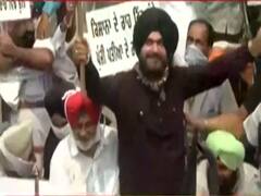 किसान बिल के खिलाफ अमृतसर में सड़क पर उतरे Navjot Singh Sidhu
