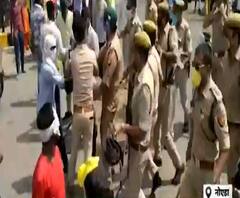 Noida: सफाई कर्मचारियों पर पुलिस के लाठीचार्ज मामले में सामने आया प्राधिकरण|ABPGanga