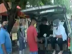 સુરતમાં લારીવાળાઓના શરૂ કરાયા એન્ટીજન ટેસ્ટ, જુઓ વીડિયો