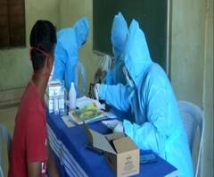 ১১৮ নম্বর ওয়ার্ডে কলকাতা পুরসভার উদ্যোগে করোনা-পরীক্ষা