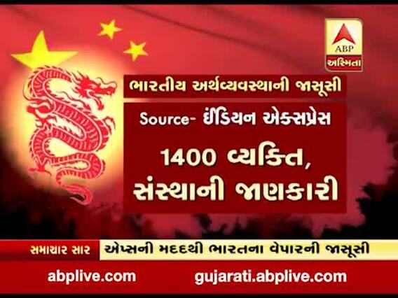 ચીન તરફથી ભારતની જાસૂસીને લઈ વધુ એક મોટો ખુલાસો, જુઓ વીડિયો