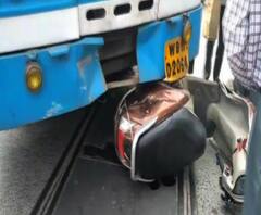 ডালহৌসিতে সরকারি বাসের ধাক্কা, গুরুতর আহত স্কুটার আরোহী