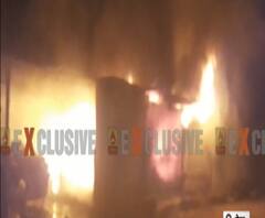 मेरठ में आग का तांडव,आग लगने का कारण साफ नहीं