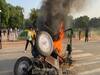 Delhi: 5 arrested for setting up tractor on fire at India Gate during protest against agrarian law