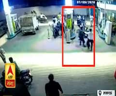 Lucknow: मामूली बात पर पेट्रोल पंप कर्मियों ने युवक को जमकर पीटा| Poorab Paschim ABP Ganga