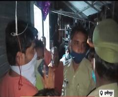 Hamirpur दुकान में अचानक विस्फोट