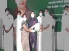 Galwan में शहीद हुए जवान की पत्नी को तमिलनाडु सरकार ने दी सरकारी नौकरी