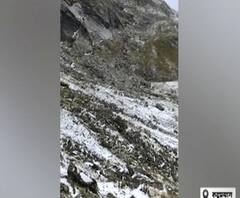 उच्च हिमालयी क्षेत्रों में बर्फबारी, वासुकीताल में हुई बर्फबारी