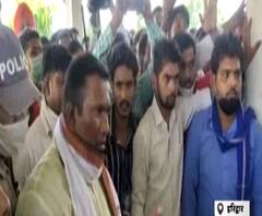 हरिद्वार में धार्मिक स्थल पर कार्रवाई का विरोध। Uttarakhand News