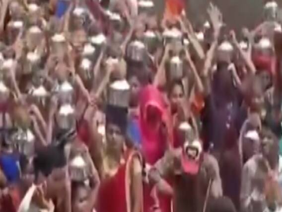 MP: Covid measures violated in Indore's 'Kalash Yatra' 