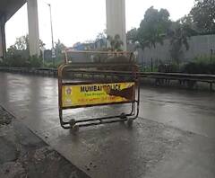 Mumbai Rains | Eastern Freeway | चेंबूरमधून मुंबईच्या दिशेने जाणारा फ्री वे बंद