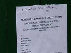 BMC ने Kangana Ranaut के दफ्तर मणिकर्णिका फिल्म्स के बाहर लगाया काम रोकने का नोटिस