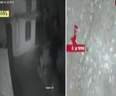 সিসিটিভি ফুটেজ দেখুন: পলতায় ব্যবসায়ীর বাড়িতে 'বোমাবাজি'