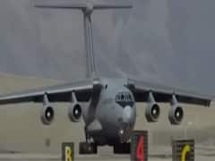 Visuals of preparation at Forward Base along LAC amid tension with China