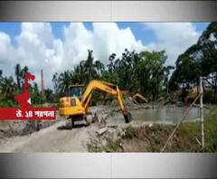 এবিপি আনন্দের খবরের জের, বাদুরিয়ায় ইছামতী থেকে বেআইনি বালি তোলার অভিযোগে আটক তিনটি নৌকা, হাইড্রোলিক মেশিন