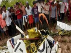 Helicopter crashes in Uttar Pradesh’s Azamgarh