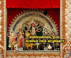 শারদ আনন্দ ২০২০: ক্যালিফোর্নিয়ায় দুর্গাপুজো, কলকাতা থেকে মন্ত্রপাঠ করবেন পুরোহিত, করোনাকালে ভার্চুয়াল আয়োজন