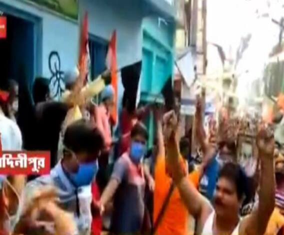 ৭ টায় বাংলা(১): তমলুকে দিলীপ ঘোষকে কালো পতাকা তৃণমূলের, গোর্খাল্যান্ড ইস্যুতে আলোচনার ডাক কেন্দ্রের, সঙ্গে অন্য খবর 